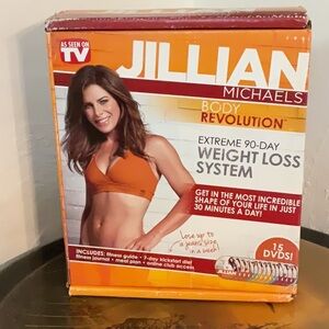 Jillian Michaels Body Revolution Extreme 90 Day Weight Loss System, 15 DVDs